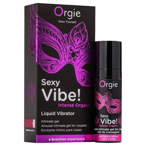 Orgie Sexy Vibe Orgasm - unisex folyékony vibrátor (15 ml)