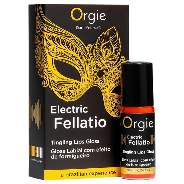 Orgie Electric Fellation - bizsergető szájfény (10 ml)