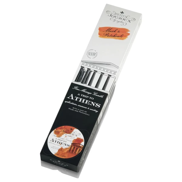 Petits Joujoux Athens - masszázsgyertya - pézsma-parfüm (5x43ml)