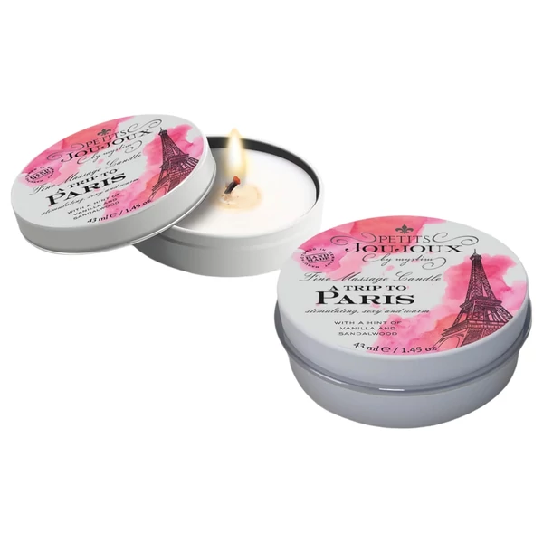 Petits Joujoux - masszázsgyertya - vanília-szantálfa (43 ml)