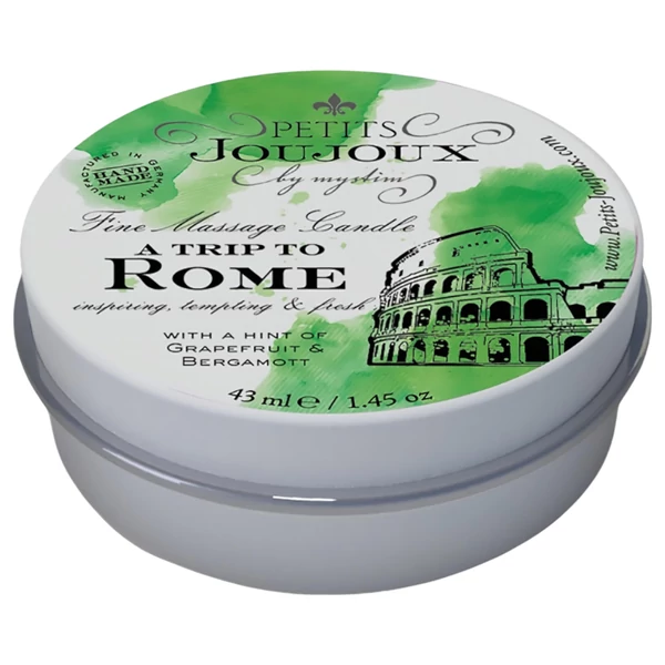 Petits Joujoux Rome - masszázsgyertya - grapefruit-bergamot (43 ml)
