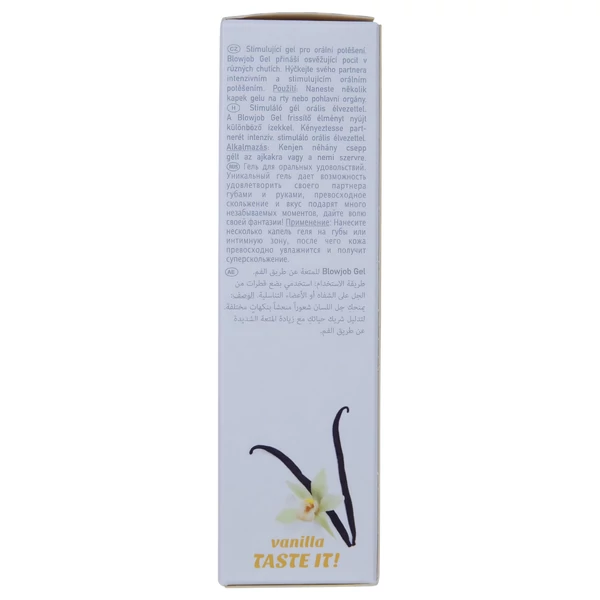 HOT - Blowjob Gel - orál síkosító gél - vanília (50 ml)
