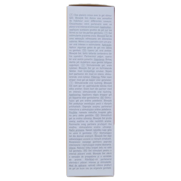 HOT - Blowjob Gel - orál síkosító gél - vanília (50 ml)