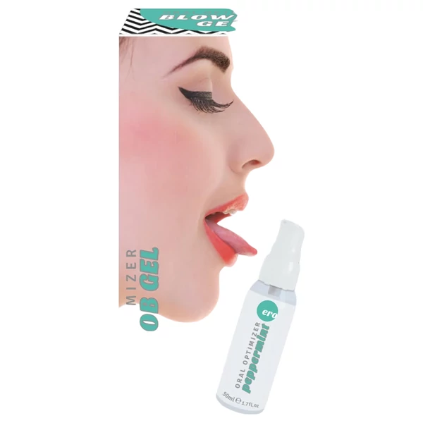 HOT - Blowjob Gel - orál síkosító gél - borsmenta (50 ml)