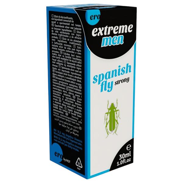 HOT Spanish fly Extreme - étrendkiegészítő csepp férfiaknak (30ml)