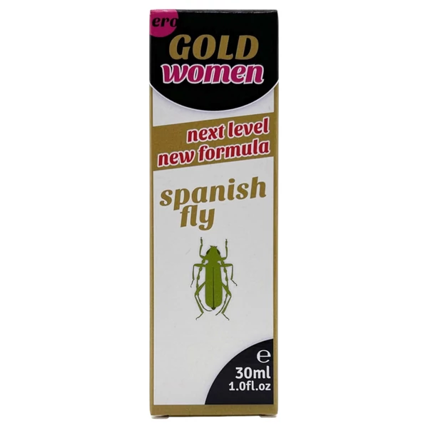 HOT Spanis Fly Gold Woman - afrodiziákum nőknek (30 ml)