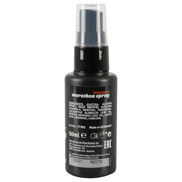HOT Long Power Marathon - magömlés késleltető spray (50 ml)