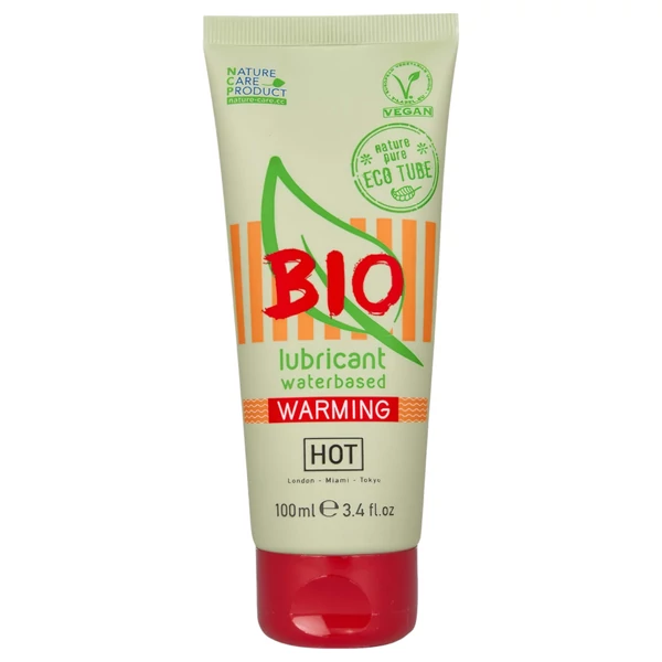HOT BIO Warming - melegítő hatású vegán síkosító (100ml)