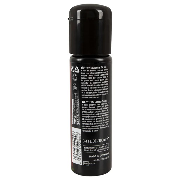 EROS szilikonos síkosító - szexjátékszerekhez (100 ml)
