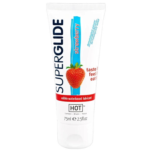 HOT Superglide Eper - ehető síkosító (75 ml)