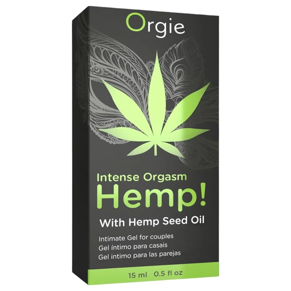 Orgie Hemp - stimuláló intim gél nőknek és férfiaknak (15ml)