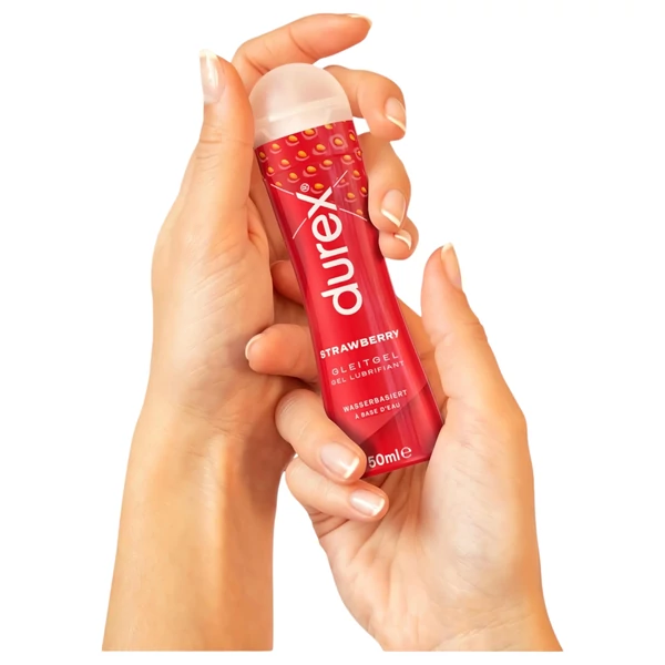 Durex Strawberry - epres síkosító (50 ml)