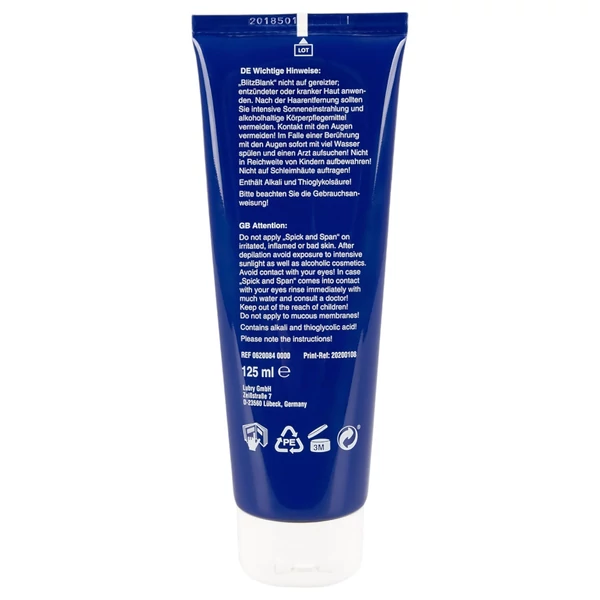 Szőrtelenítő krém (125 ml)