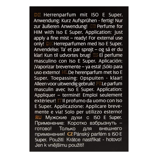 P6 Iso E Super - feromon parfüm szuper férfias illattal (30 ml)