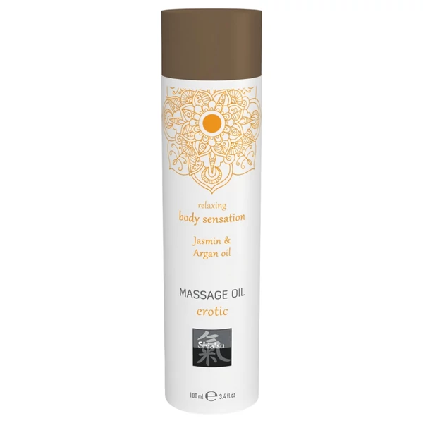 HOT - Shiatsu Erotic - masszázsolaj - jázmin-argánolaj (100 ml)