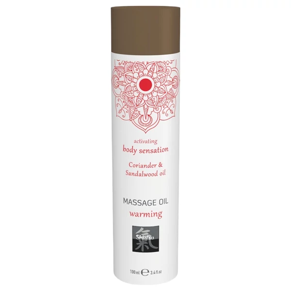 HOT - Shiatsu Warming - masszázsolaj - koriander-szantálfa 100 ml