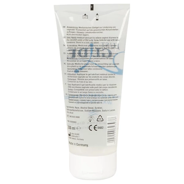 Just Glide vízbázisú síkosító (200 ml)