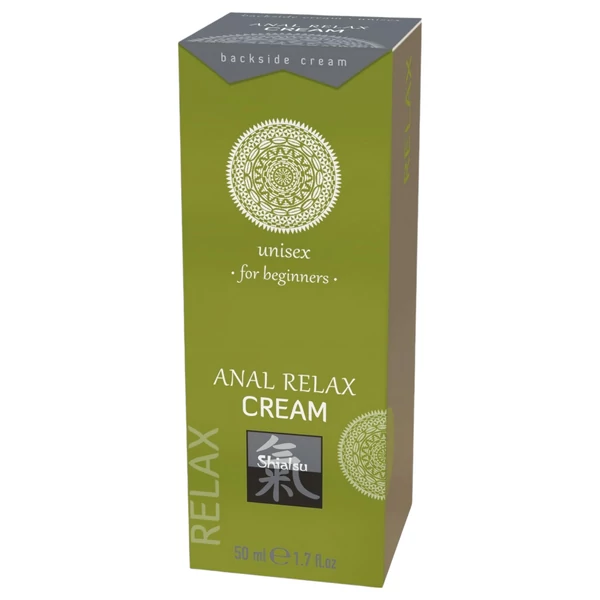 HOT Shiatsu Anal Relax - nyugtató anál síkosító krém (50 ml)