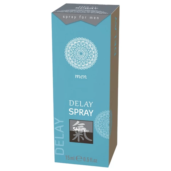 HOT Shiatsu Delay - magömlés késleltető spray férfiaknak (15 ml)