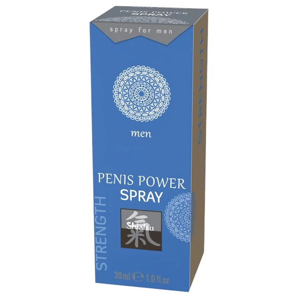HOT Shiatsu Penis Power - stimuláló intim spray férfiaknak (30 ml)