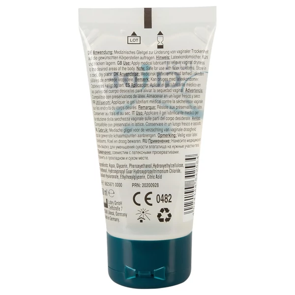 Just Glide Premium Original - vegán, vízbázisú síkosító (50 ml)