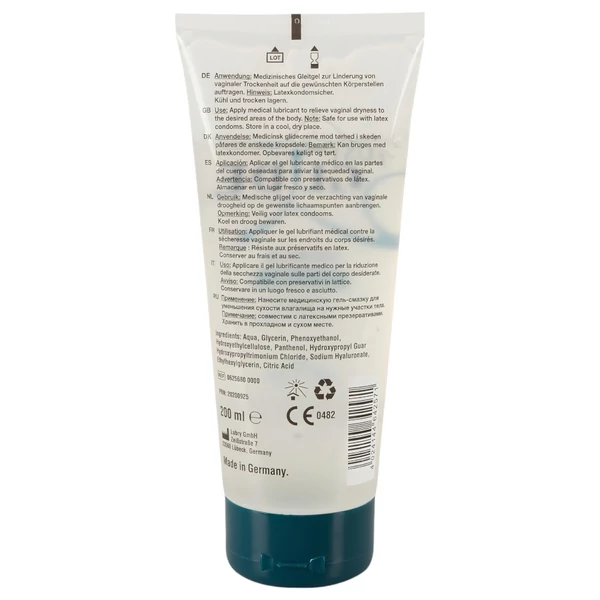 Just Glide Premium Original - vegán, vízbázisú síkosító (200 ml)