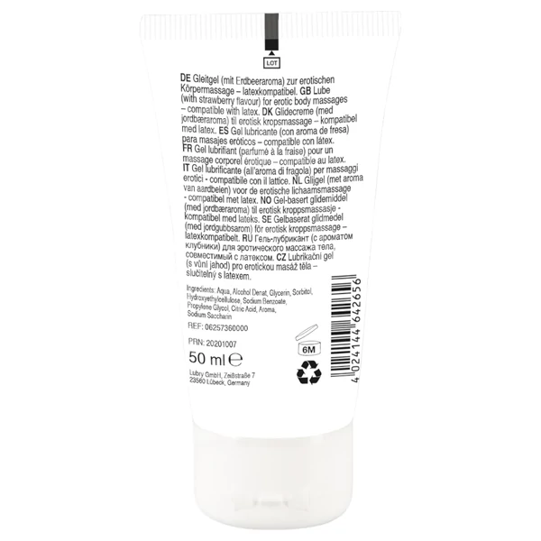 Lick it! - 2in1 ehető síkosító - eper (50 ml)