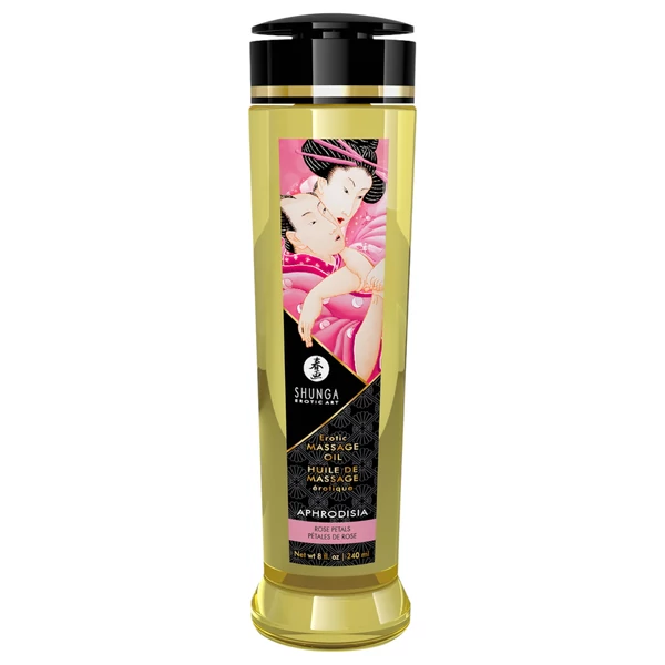 Shunga - masszázs olaj - rózsa (240 ml)