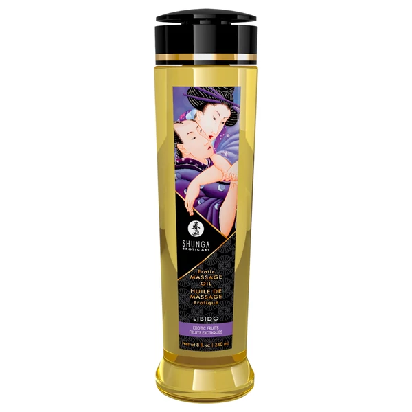 Shunga - masszázsolaj - egzotikus gyümölcs (240ml)