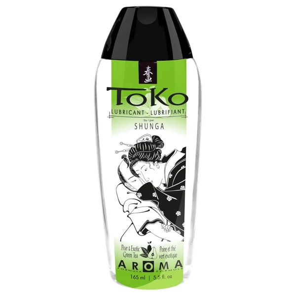 Shunga Toko - vízbázisú síkosító - körtés zöld tea (165 ml)