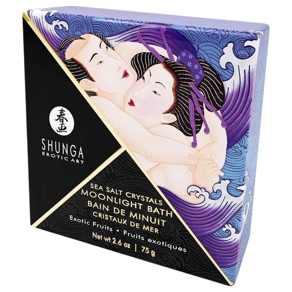 Shunga Exotic Fruits - fürdő kristály holt tengeri ásványokkal (75g)