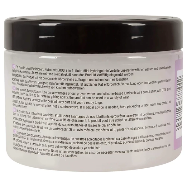 EROS 2in1 Lube & Fist - hibrid síkosító (500 ml)