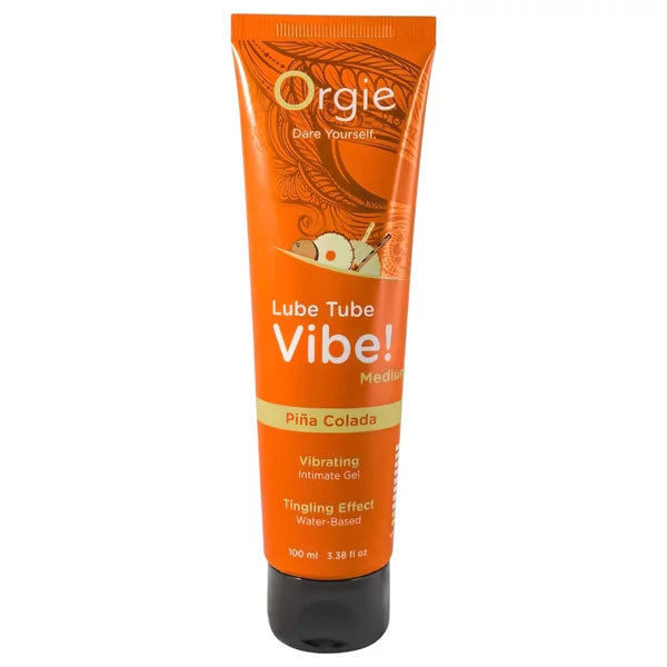 Orgie Lube Tube - bizsergető intim gél - Pina Colada (100ml)