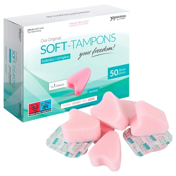 JoyDivision Puha tampon (50 db)