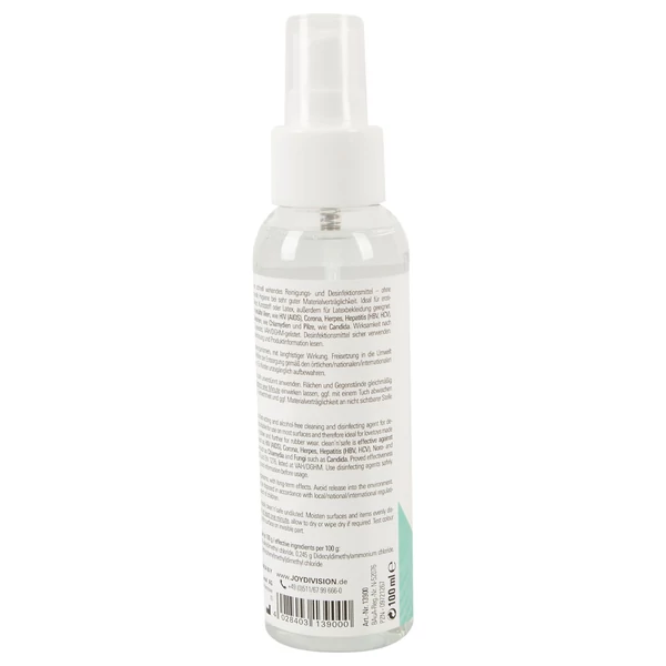 JoyDivision Clean Safe - fertőtlenítő és tisztító spray (100 ml)