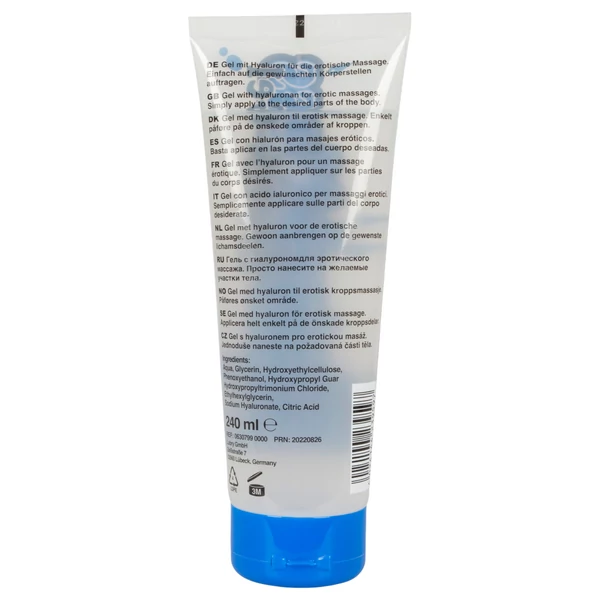 KlatschNass - hyaluronos vízbázisú síkosító (240 ml)