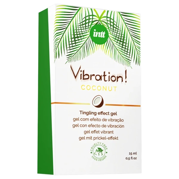 Intt Vibration! - folyékony vibrátor - kókusz (15 ml)