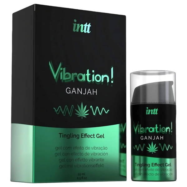 Intt Vibration! - folyékony vibrátor - Ganjah (15 ml)