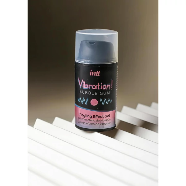 Intt Vibration! - folyékony vibrátor - rágógumi (15 ml)