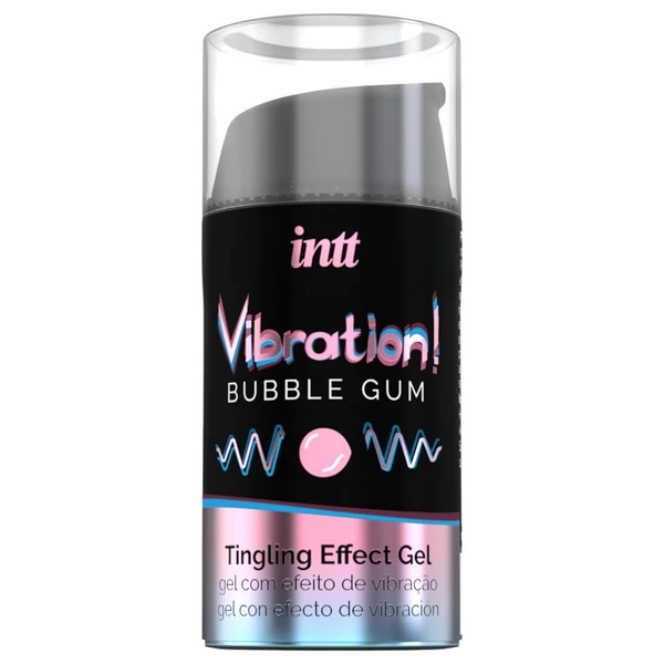 Intt Vibration! - folyékony vibrátor - rágógumi (15 ml)