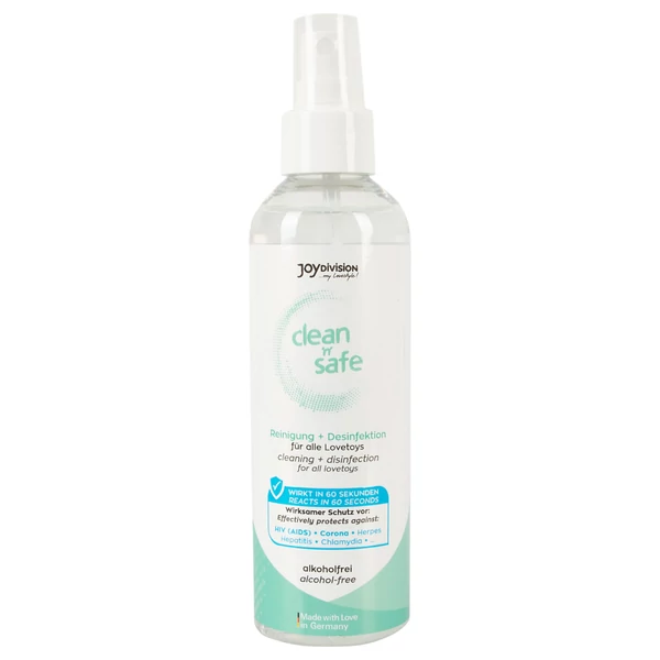 JoyDivision Clean Safe - fertőtlenítő és tisztító spray (200 ml)