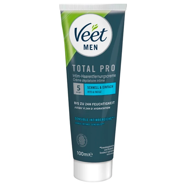 Veet - intim szőrtelenítő krém és balzsam férfiaknak (100 ml+50 ml)