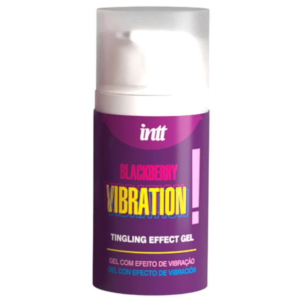 Intt Vibration! - folyékony vibrátor - szeder (15ml)
