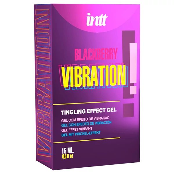 Intt Vibration! - folyékony vibrátor - szeder (15 ml)
