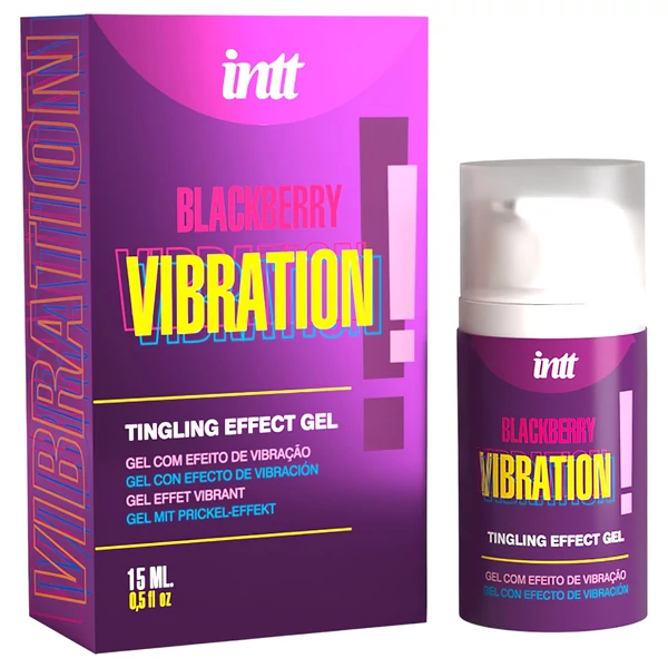 Intt Vibration! - folyékony vibrátor - szeder (15 ml)