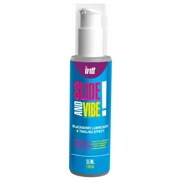 Intt - ehető, bizsergető intim síkosító gél - szeder (35 ml)