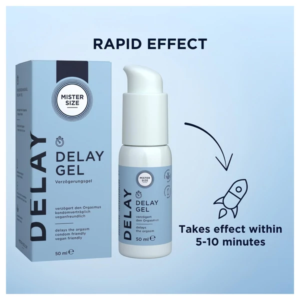 Mister Size - magömlést késleltető gél (50ml)