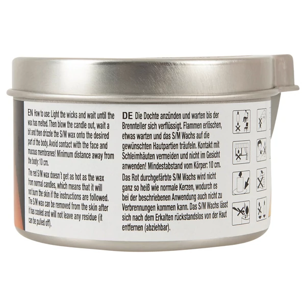 BDSM Kerze - paraffin testgyertya (100 ml)