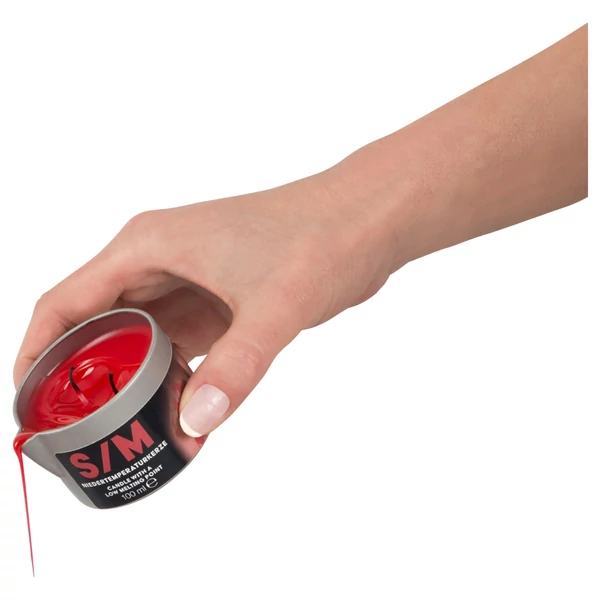 BDSM Kerze - paraffin testgyertya (100 ml)