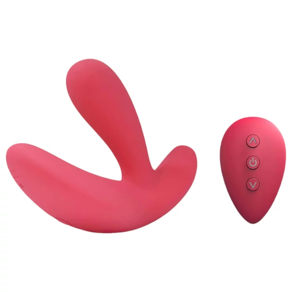 Cotoxo Saddle - távirányítós prosztata vibrátor (piros)
